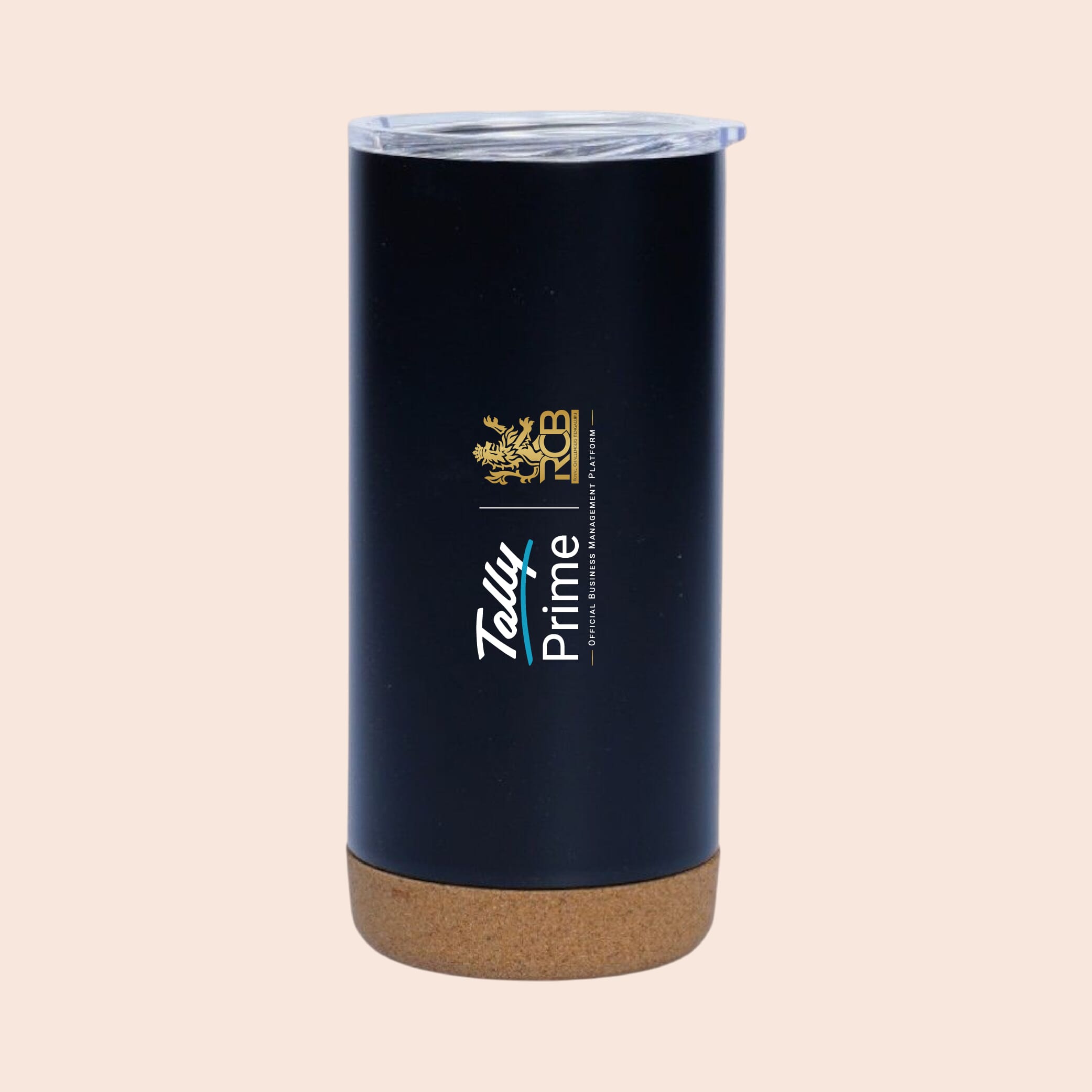 Hookie Mug- Black With Natural Brown- 450ml